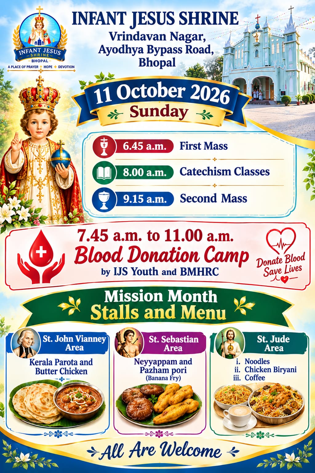Mission Sunday Schedule